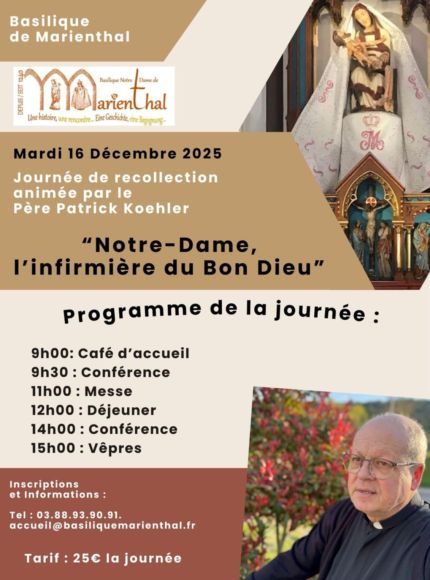 Journée de récollection du 16 décembre 2025