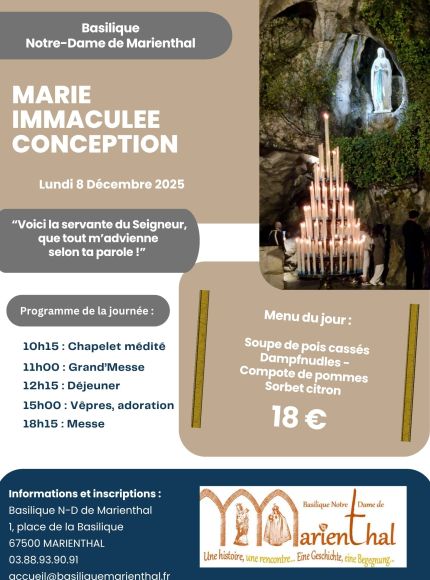 Marie, Immaculée Conception