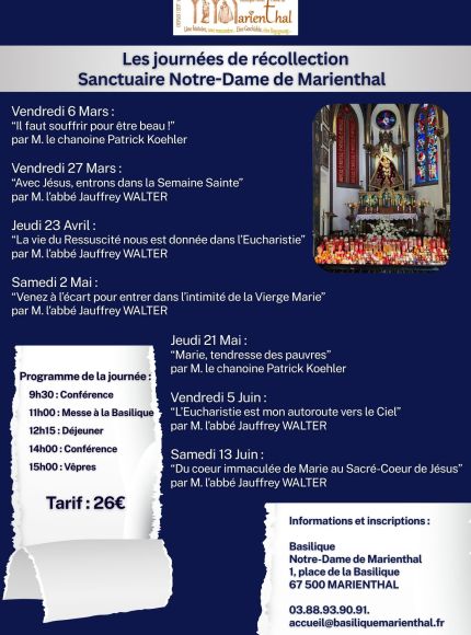 Journées de récollection