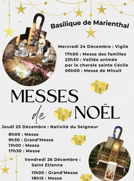 Les messes de Noêl