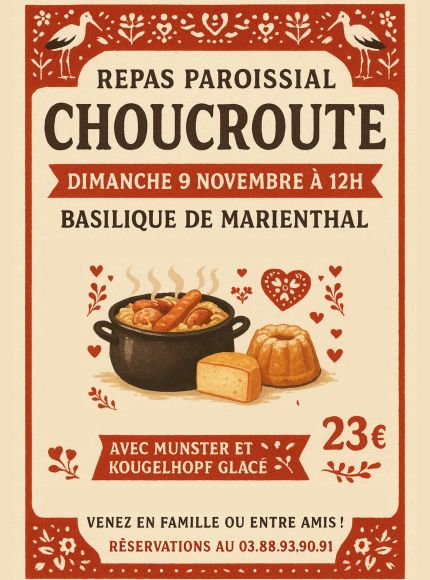 Choucroute paroissiale
