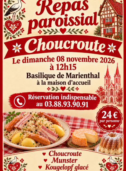 Choucroute paroissiale