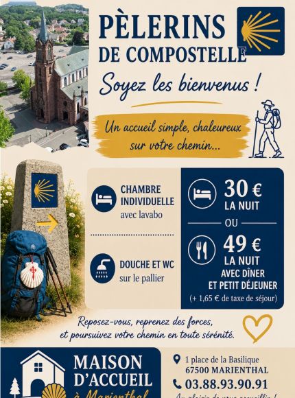 Chambres des pèlerins de Saint-Jacques-de-Compostelle