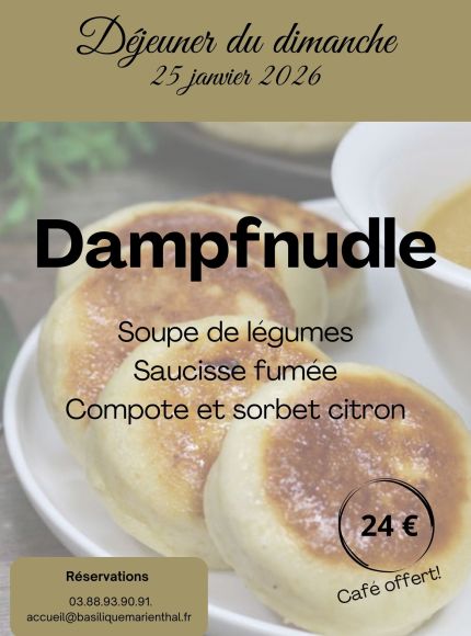 Menu Dampfnudle