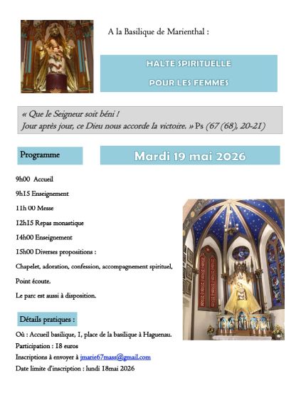 Halte spirituelle des femmes
